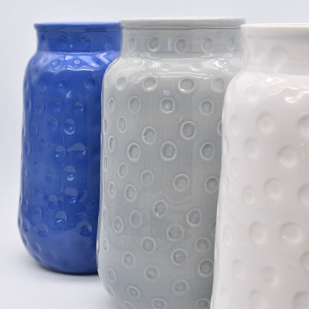 luisa-paix-o-d-coration-vase-c-ramique-gris-24-cm-fait-main image 5