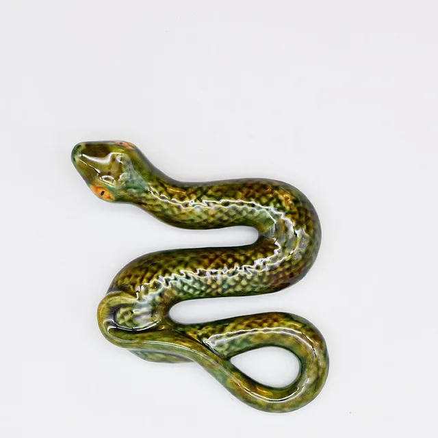 luisa-paix-o-d-co-portugaise-serpent-c-ramique-19-cm image 1