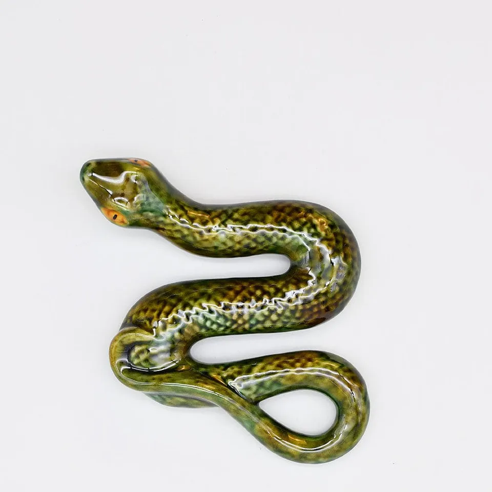 luisa-paix-o-d-co-portugaise-serpent-c-ramique-19-cm image 1