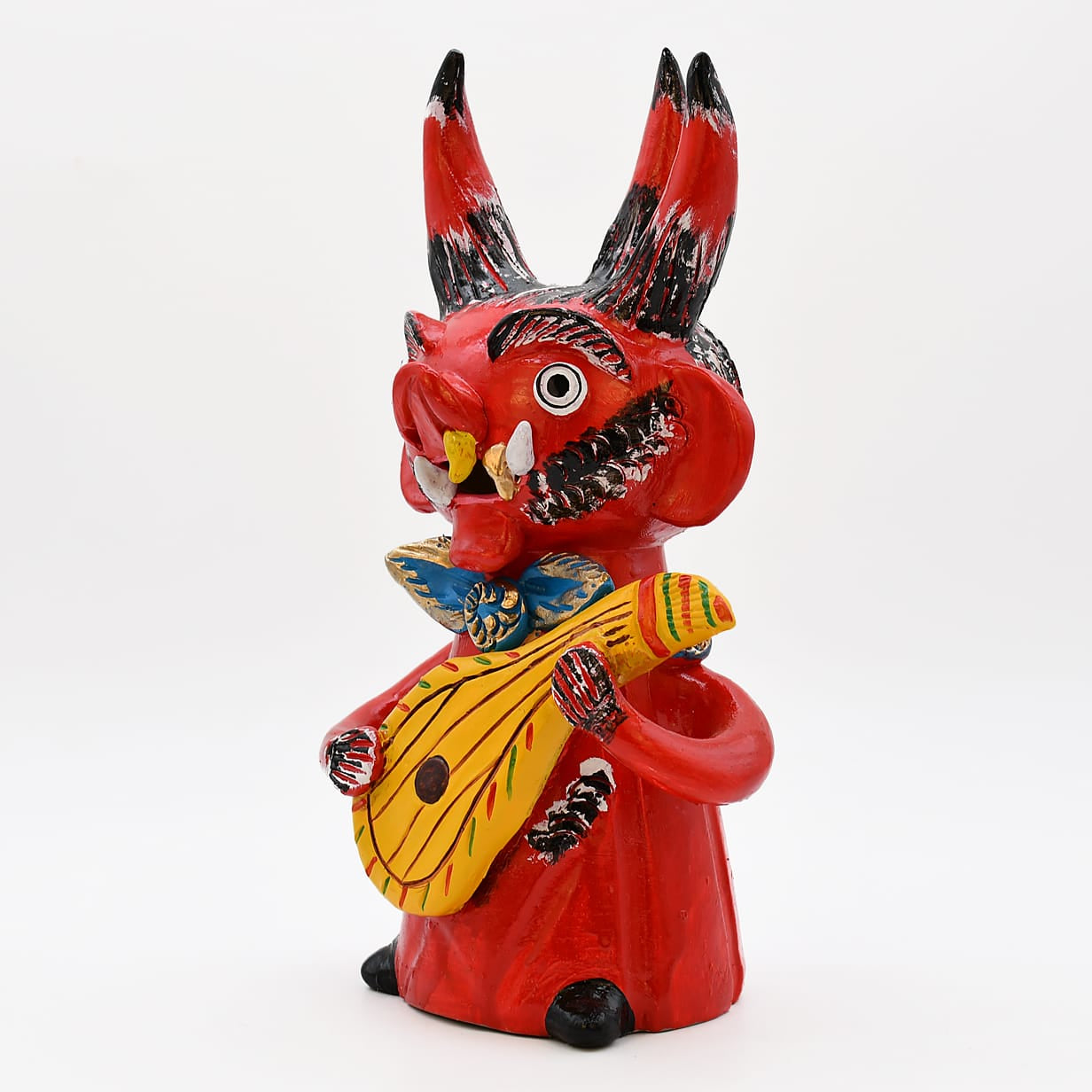luisa-paix-o-diabo-com-guitarra-30cm-statuette-n-ud-bleu image 3