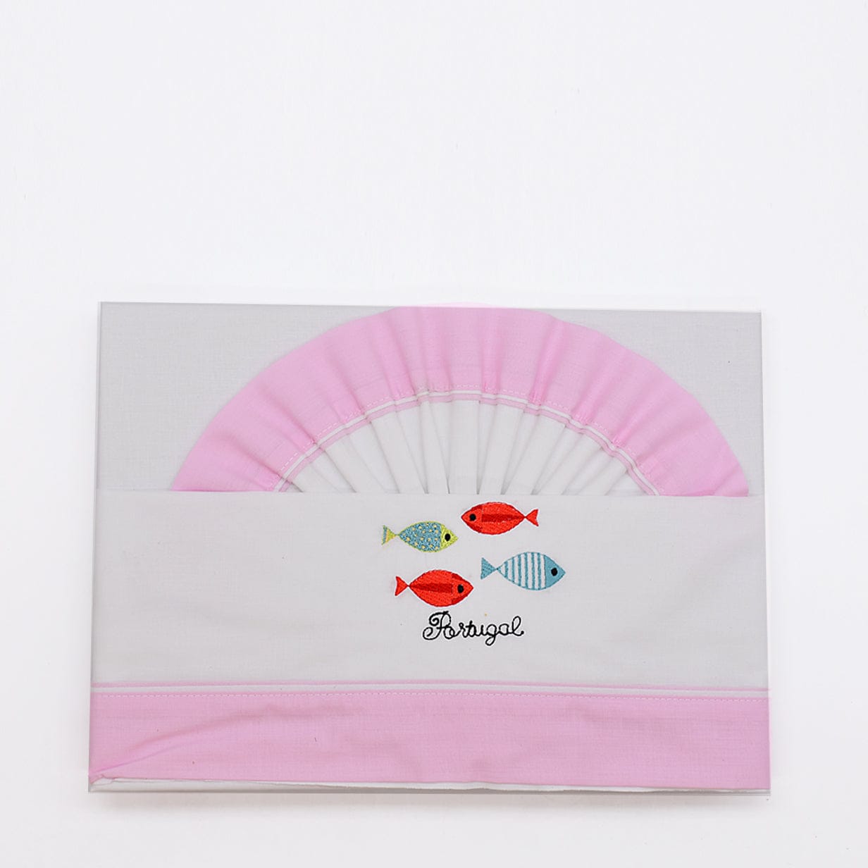 luisa-paix-o-sardinhas-parure-lit-b-b-coton-rose image 1