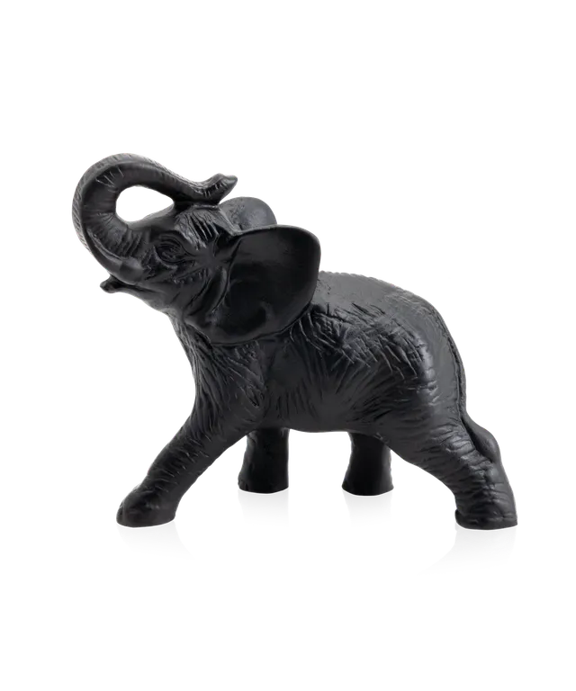 daum-univers-animalier-el-phant-sculpture-noir-cristal image 1