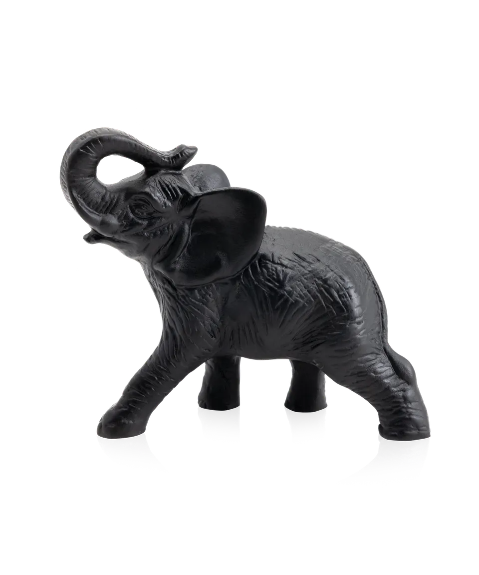 daum-univers-animalier-el-phant-sculpture-noir-cristal image 1