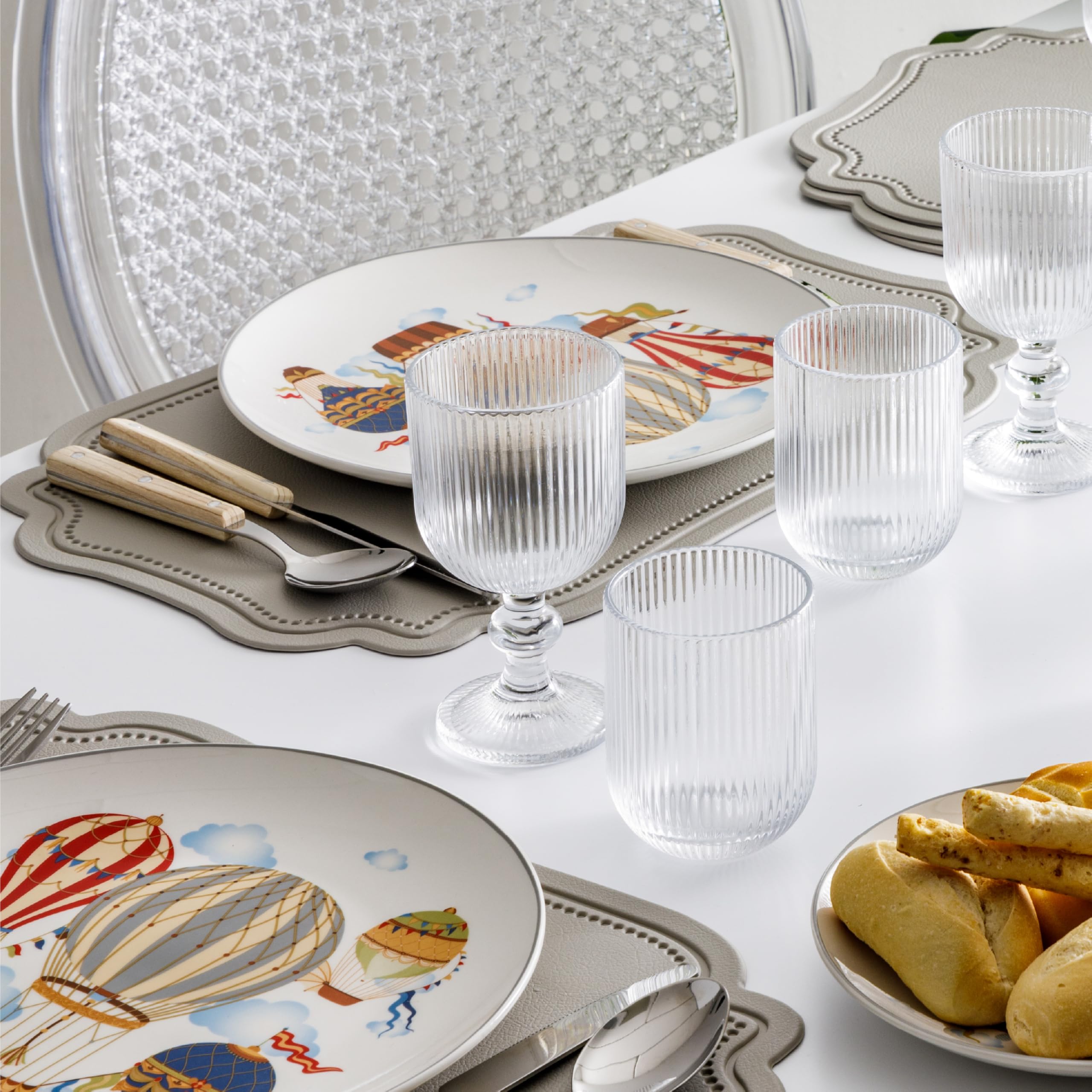 baroni-home-cucina-service-18-assiettes-porcelaine-montgolfi-res-6-pers image 4