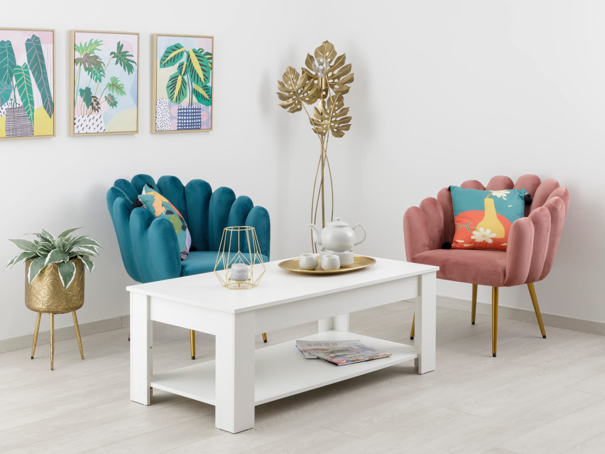 baroni-tavoli-table-basse-blanche-120x60x45cm-tag-re image 2