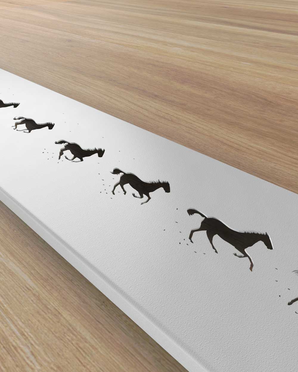 je-suis-art-cheval-courant-tableau-m-tal-mural-animal image 6