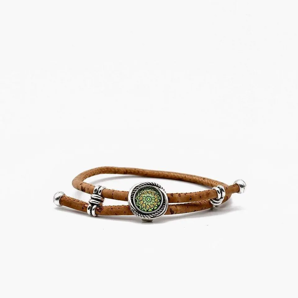 luisa-paix-o-bijoux-du-portugal-bracelet-li-ge-azulejo-vert image 1