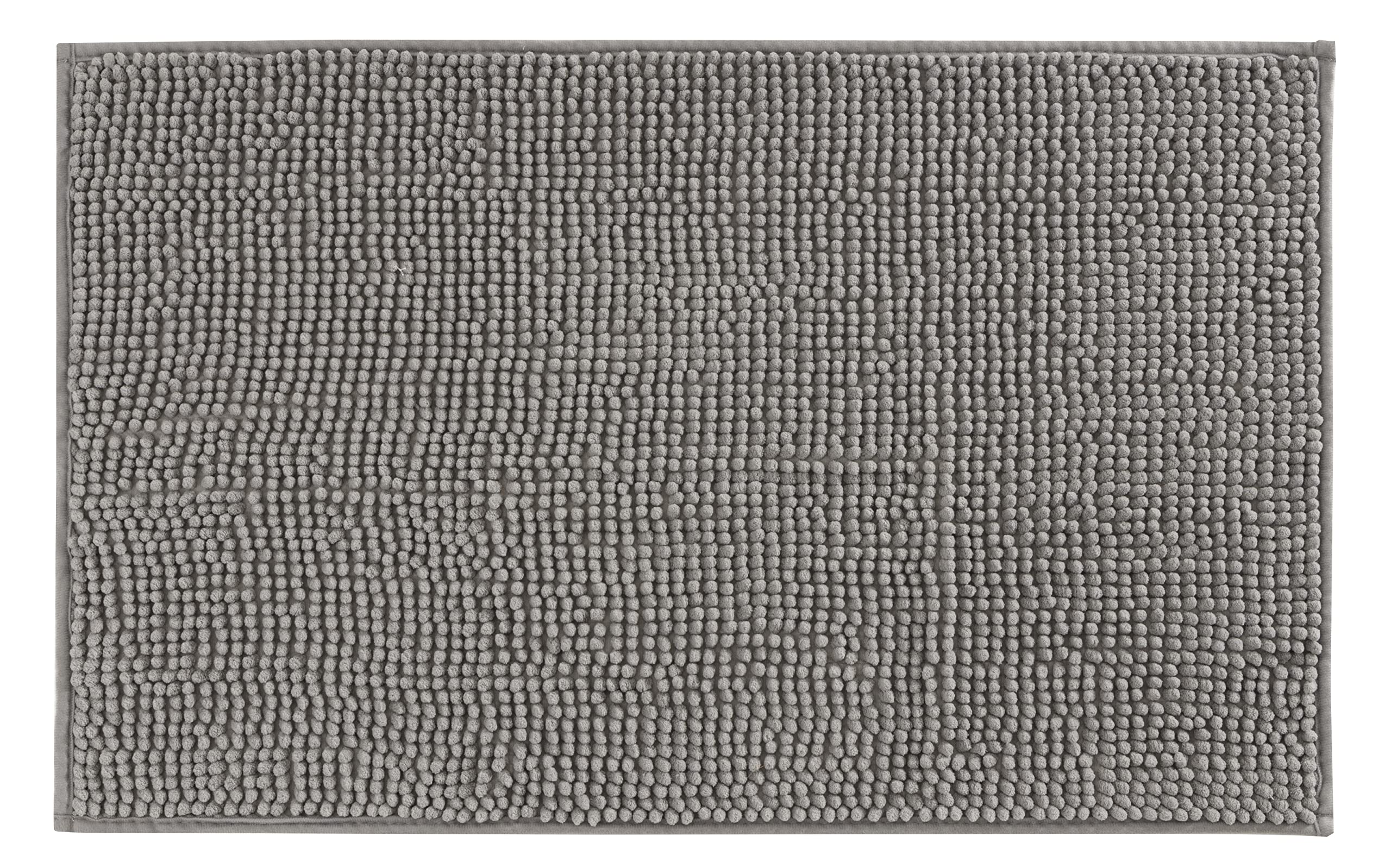 baroni-home-tessile-bagno-tapis-de-bain-gris-50x80-antid-rapant image 1