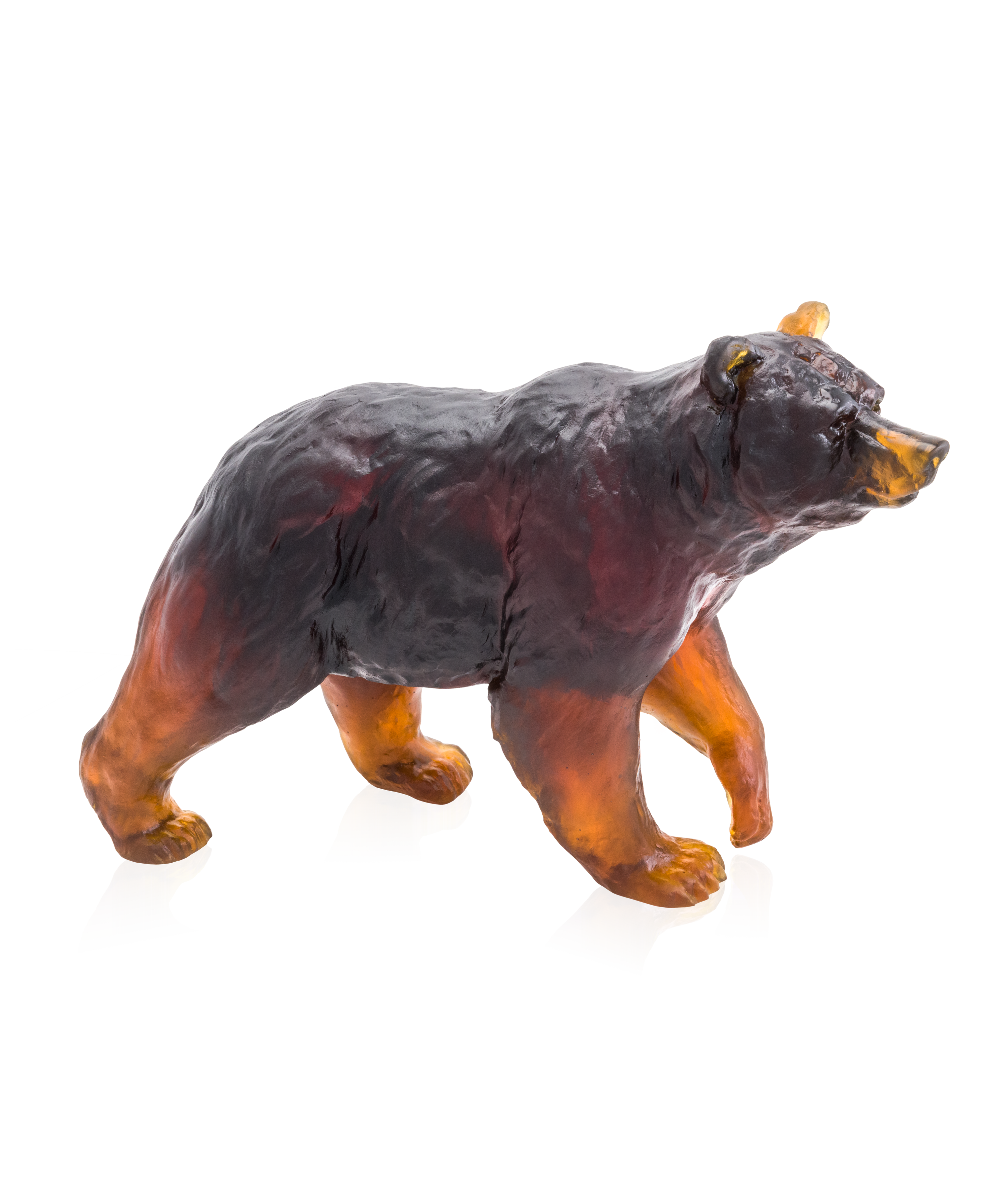 daum-univers-animalier-ours-brun-sculpture-cristal-500ex image 1