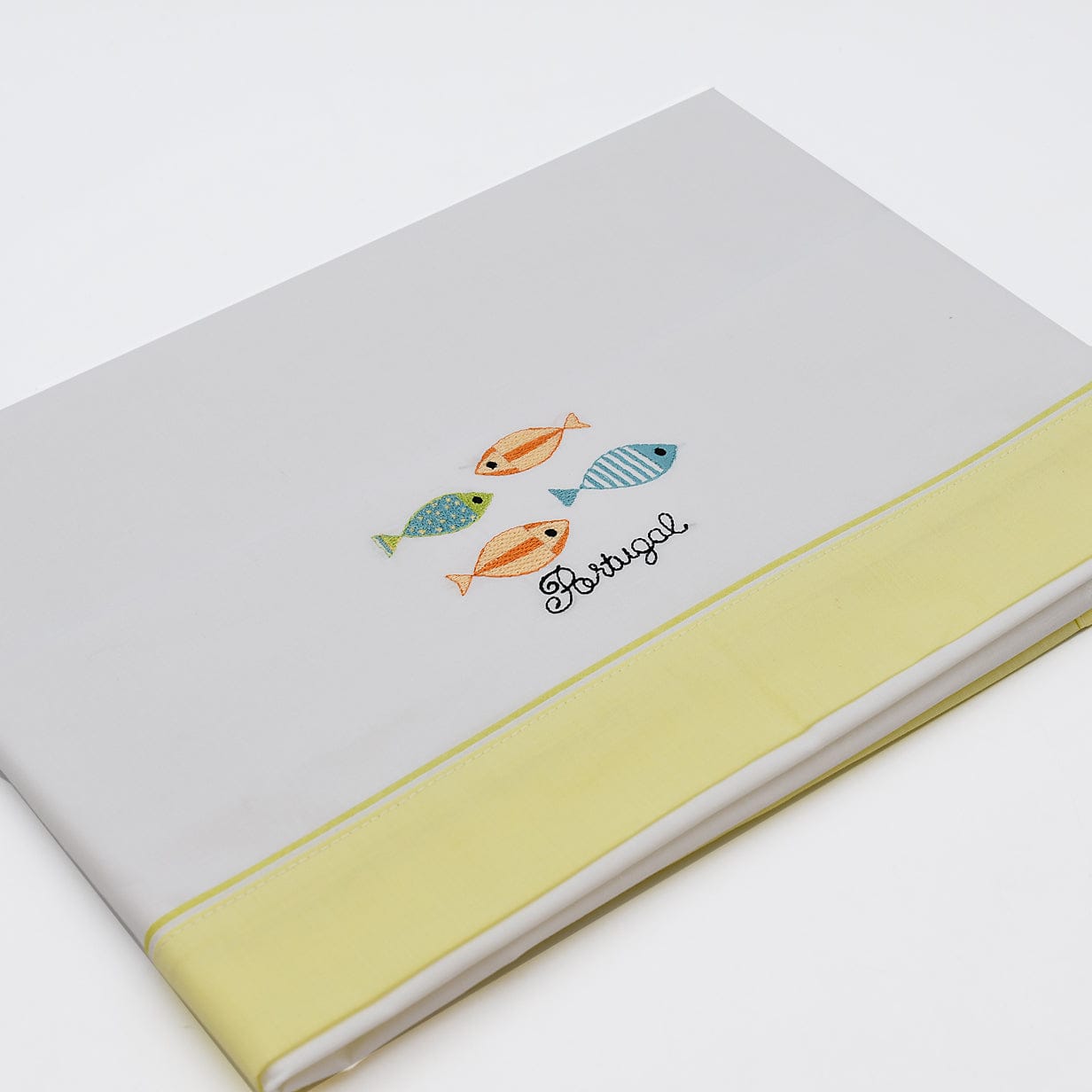 luisa-paix-o-sardinhas-parure-lit-b-b-coton-jaune image 3