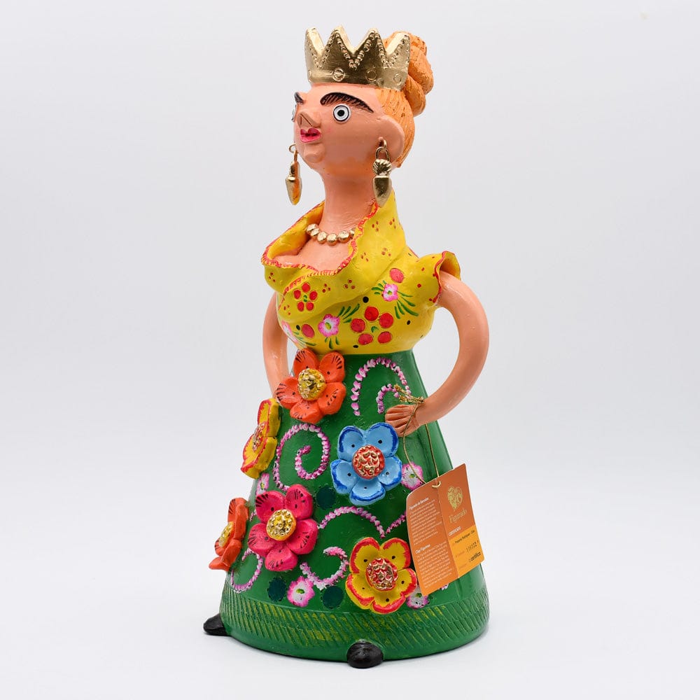 prazeres-c-ta-boneca-minhota-40cm-statue-c-ramique-robe-vive image 5