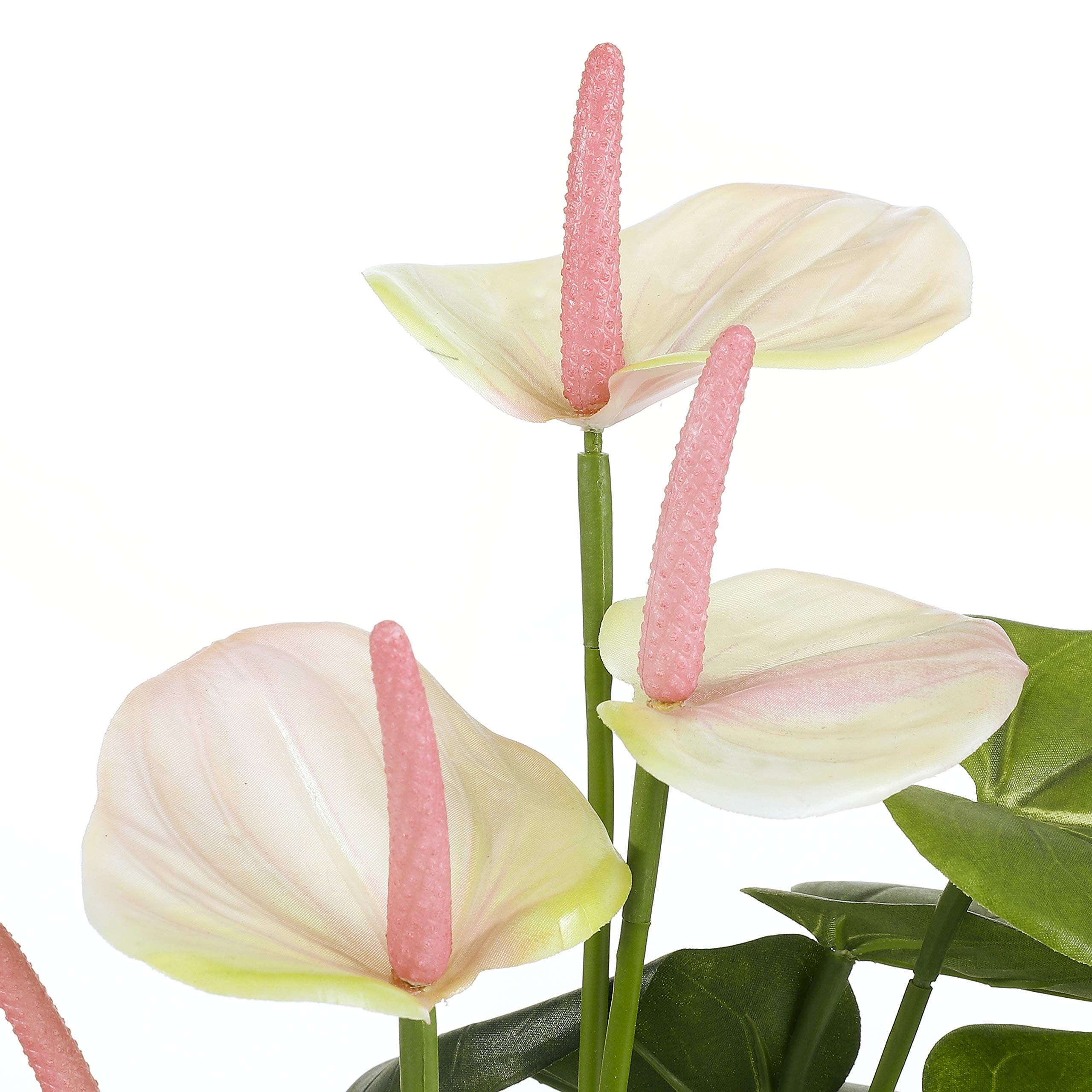 mica-decorations-anthurium-fleur-artificielle-rose-40-cm-en-pot image 2
