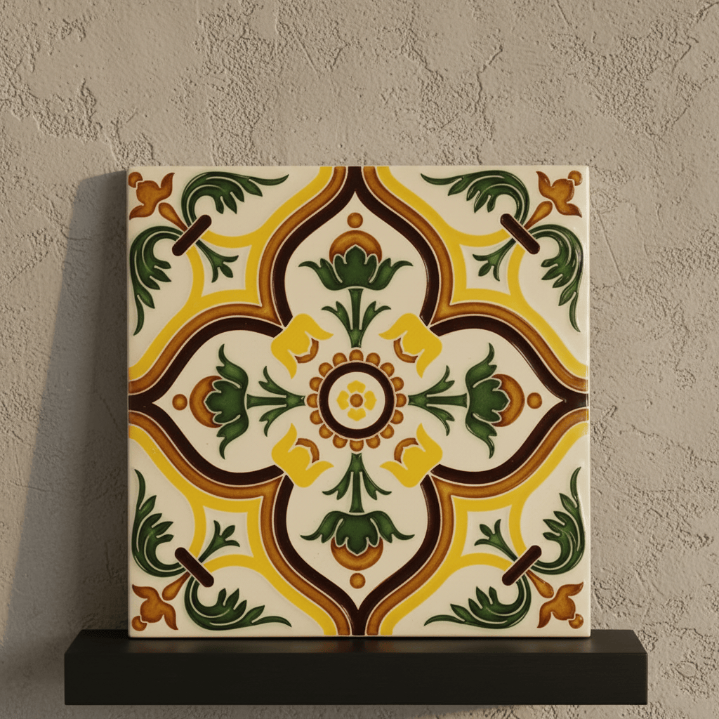 luisa-paix-o-azulejo-hispano-maure-c-ramique-14x14-cm image 2