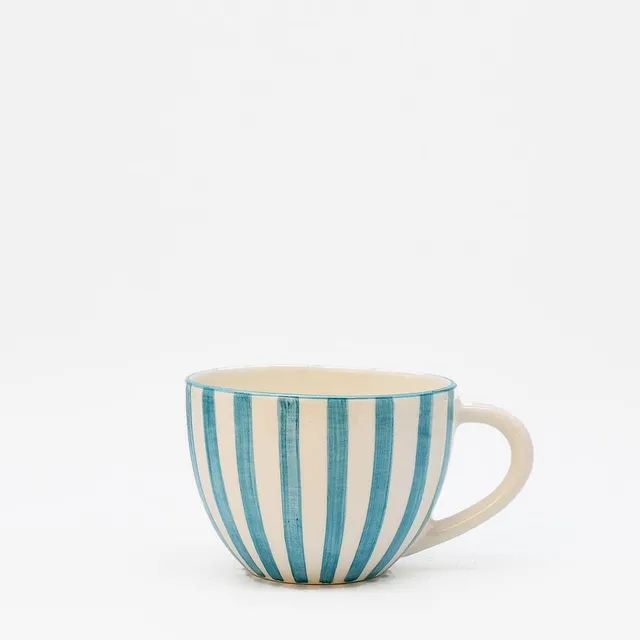luisa-paix-o-vaisselle-portugaise-tasse-costa-nova-mar-turquoise image 1