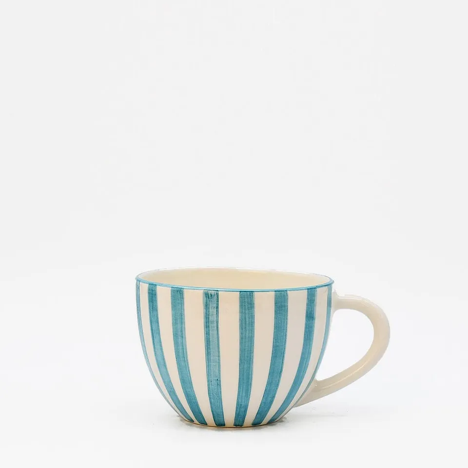 luisa-paix-o-vaisselle-portugaise-tasse-costa-nova-mar-turquoise image 1