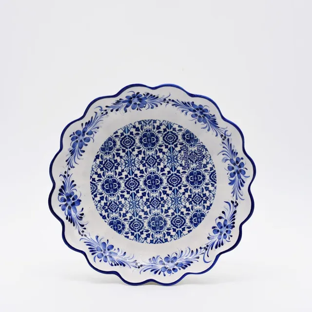 luisa-paix-o-tradicional-saladier-c-ramique-24-cm-bleu image 1