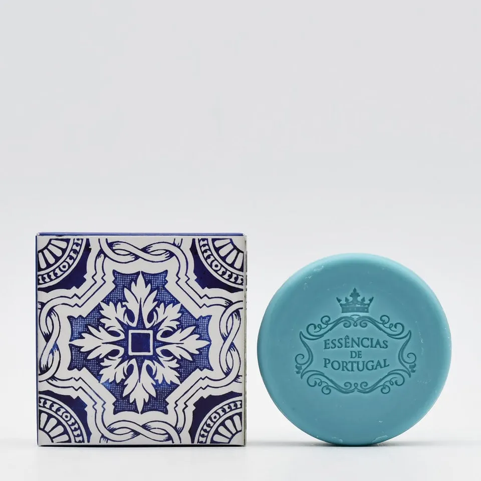 luisa-paix-o-azulejos-savonnette-50-g-orchid-e-olive image 1