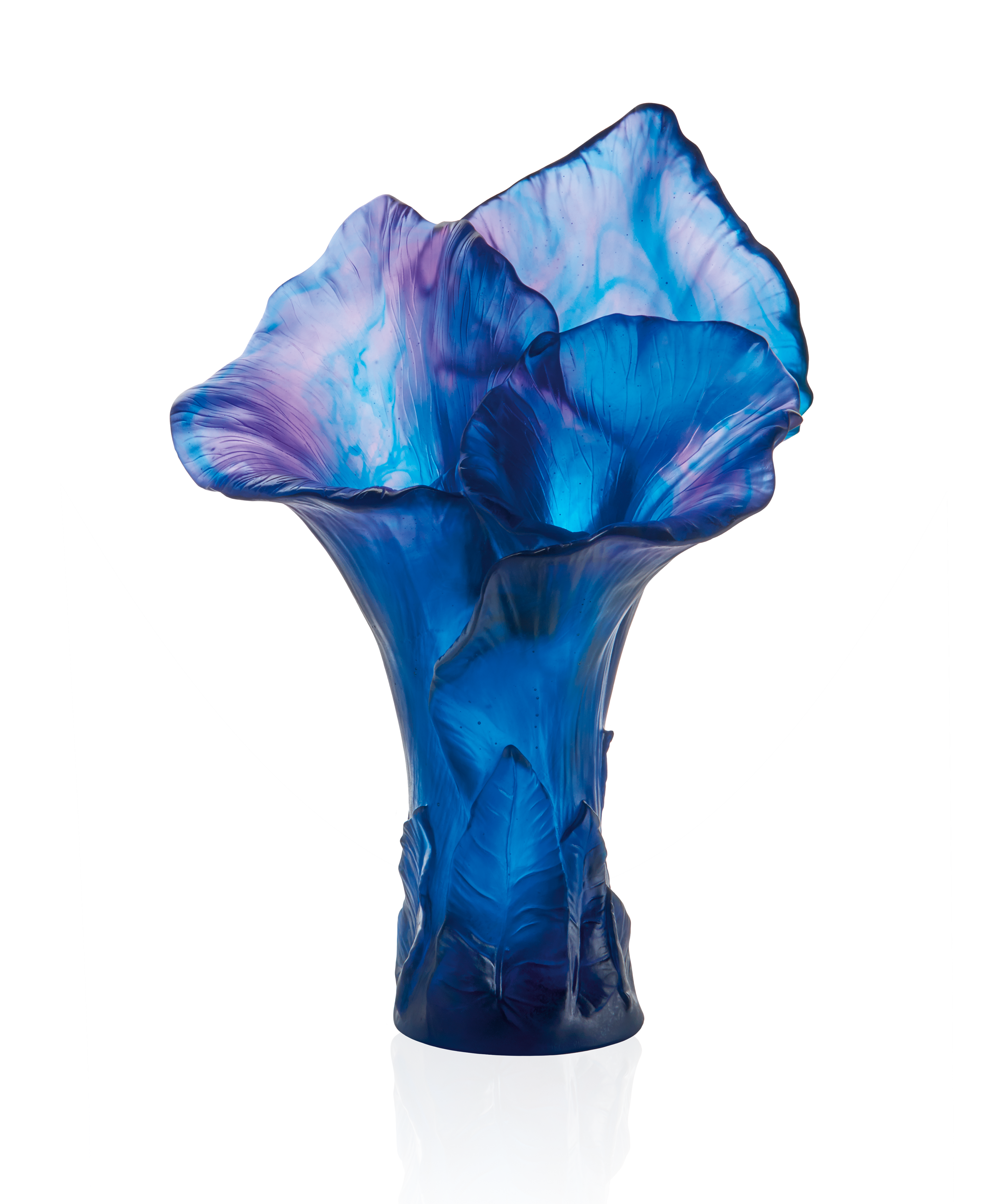 daum-univers-v-g-tal-arum-vase-magnum-bleu-nuit image 5