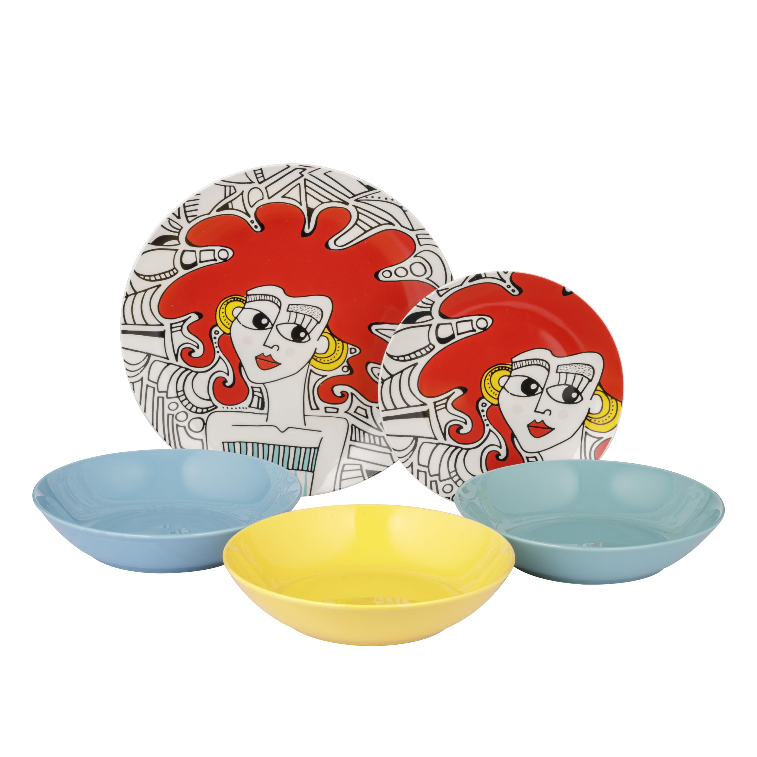 baroni-home-cucina-service-18-assiettes-city-girl-6-pers image 6