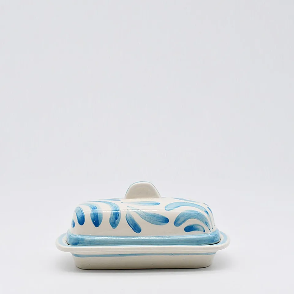 luisa-paix-o-andorinha-beurrier-c-ramique-turquoise-fait-main image 1