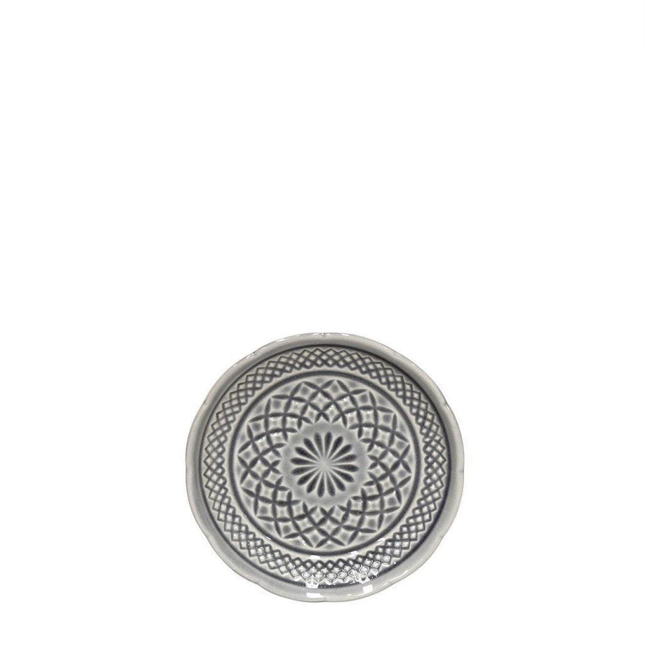 luisa-paix-o-cristal-petite-assiette-gr-s-grise-15cm image 1