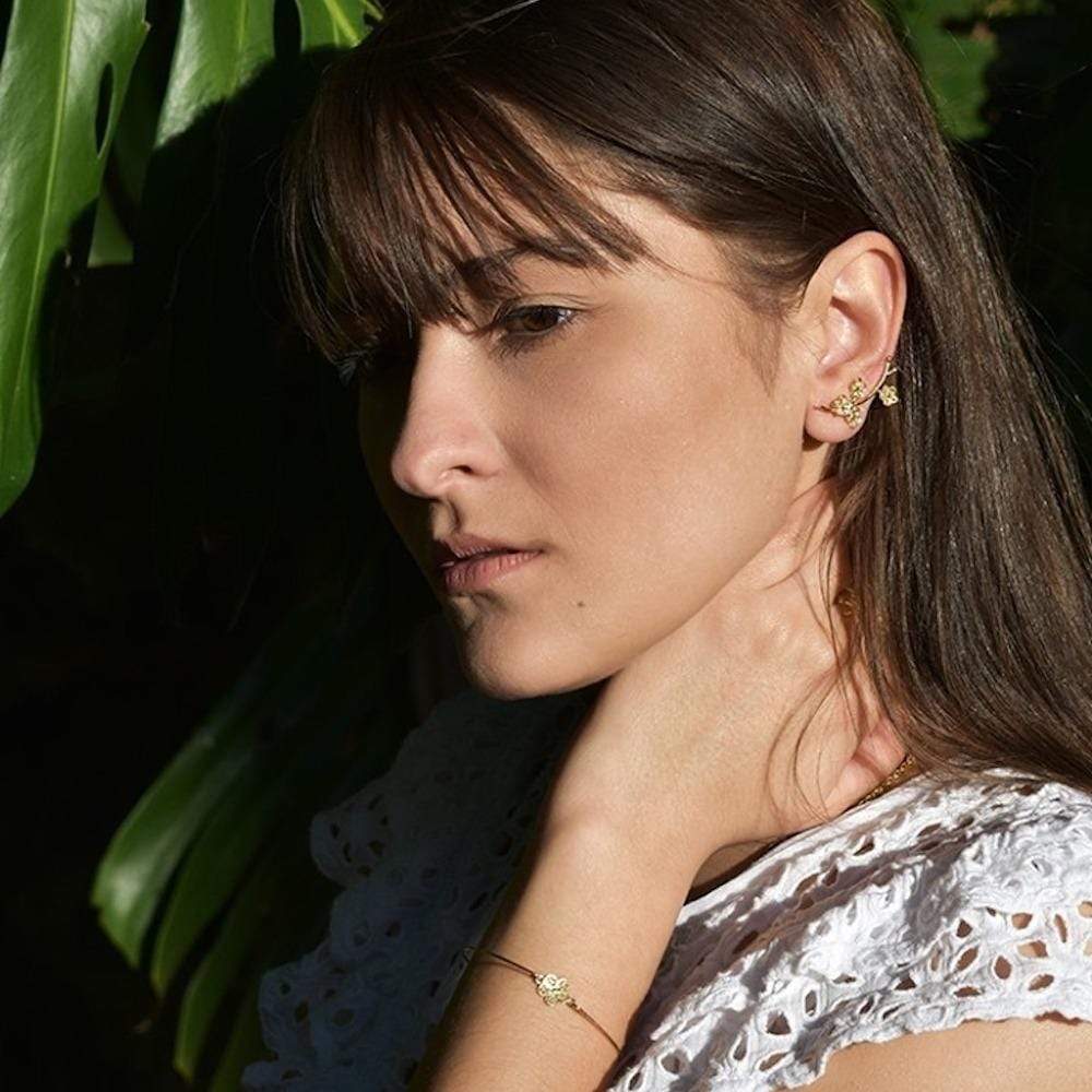 luisa-paix-o-flores-boucles-d-oreilles-argent-dor-3-cm image 3