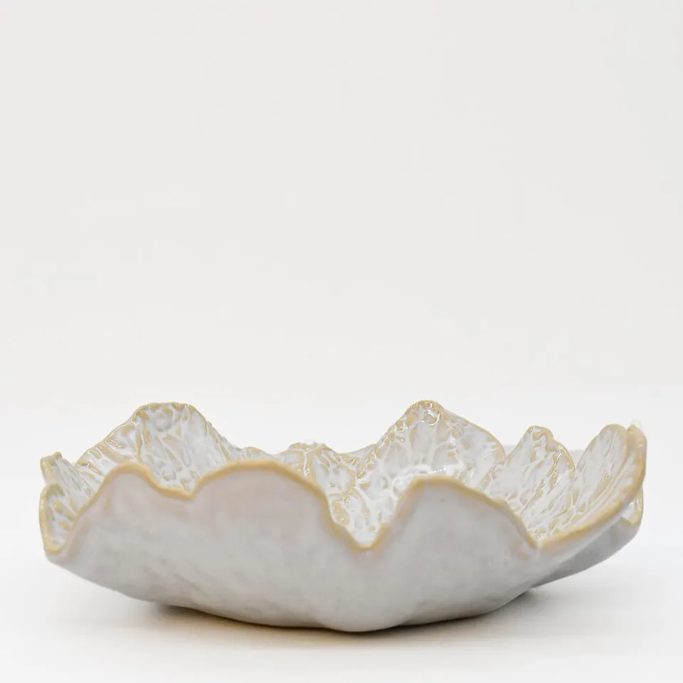luisa-paix-o-saladier-gr-s-chou-blanc-28cm-450cl image 1