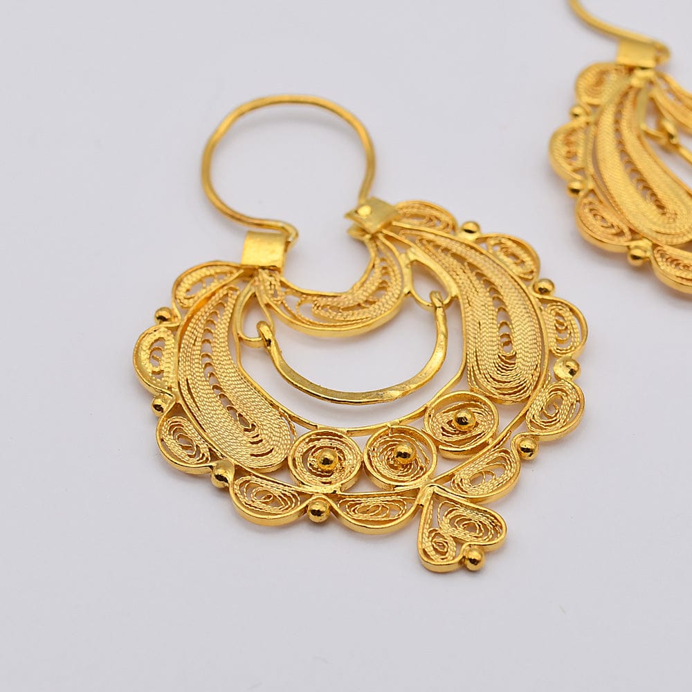 luisa-paix-o-boucles-d-oreilles-filigrane-argent-dor-4-cm image 2