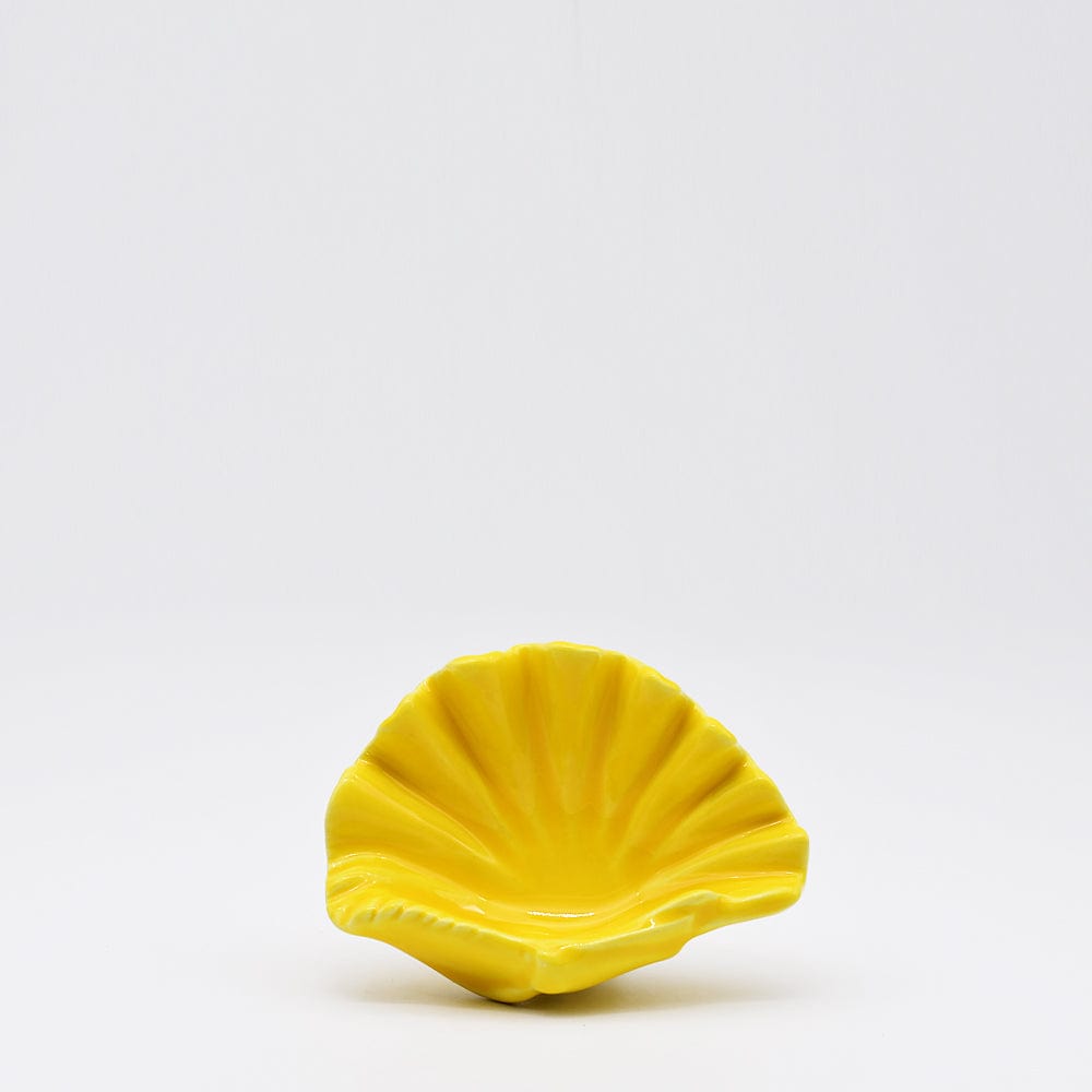 luisa-paix-o-vaisselle-portugaise-petit-plat-coquille-st-jacques-jaune-14-cm image 1