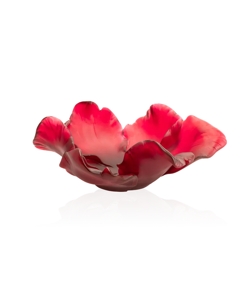 daum-tulipe-coupe-rouge-cristal-univers-v-g-tal image 1