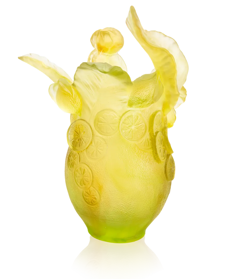 daum-citrus-vase-magnum-cristal-99-ex image 1