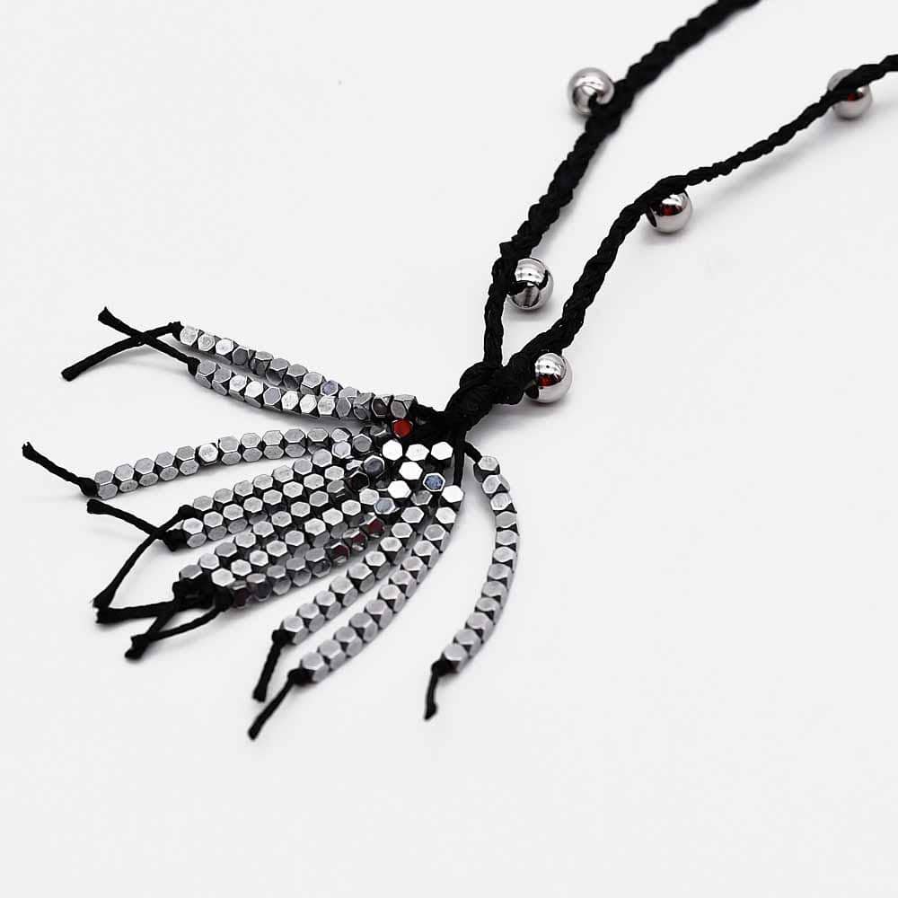 luisa-paix-o-collier-croix-pierre-noire-80-cm image 4