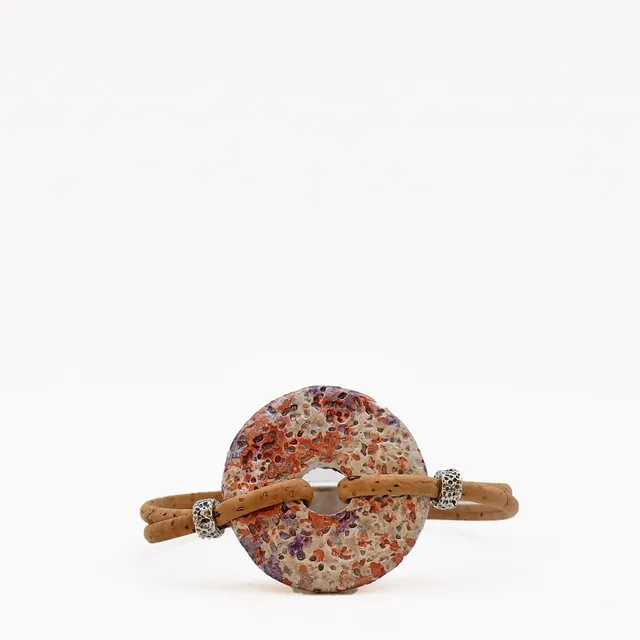 luisa-paix-o-bijoux-bracelet-li-ge-m-daillon-rose-21cm image 1