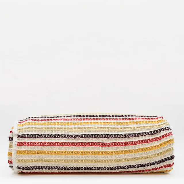 luisa-paix-o-linge-plaid-couvre-lit-coton-240x200-marron image 1