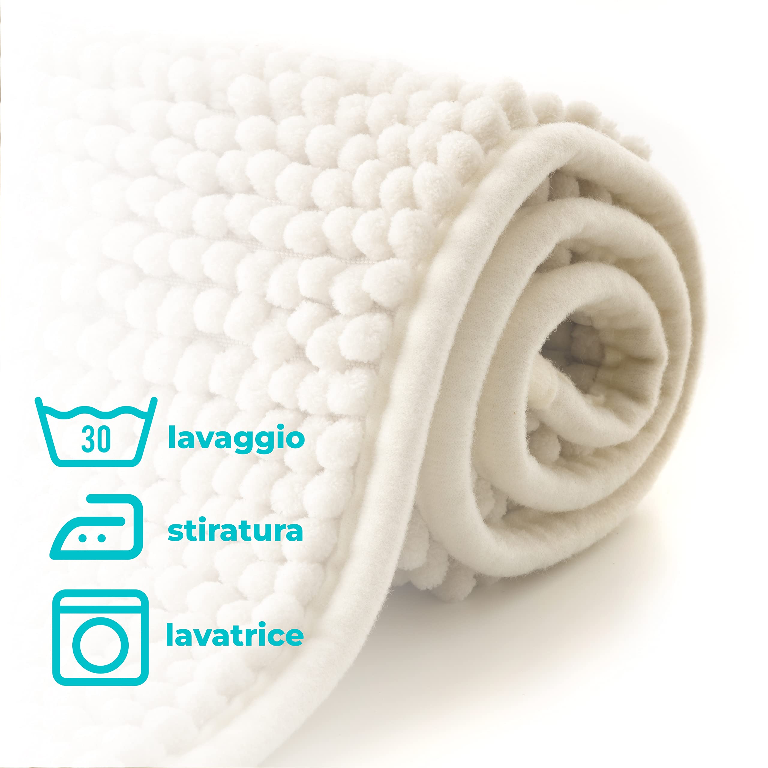 baroni-home-tessile-bagno-tapis-de-bain-cr-me-50x80-cm-antid-rapant image 4