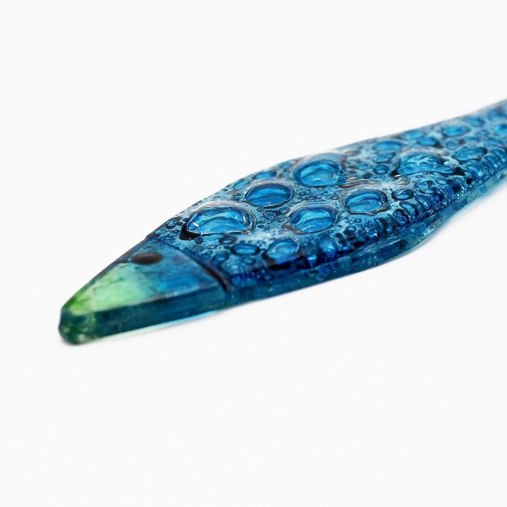 luisa-paix-o-sardine-en-verre-bleu-marinha-grande-19-cm image 4
