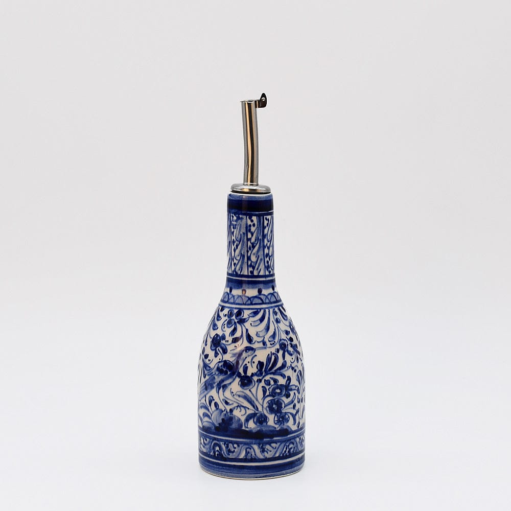 luisa-paix-o-carafe-huile-c-ramique-de-coimbra-bleue image 1