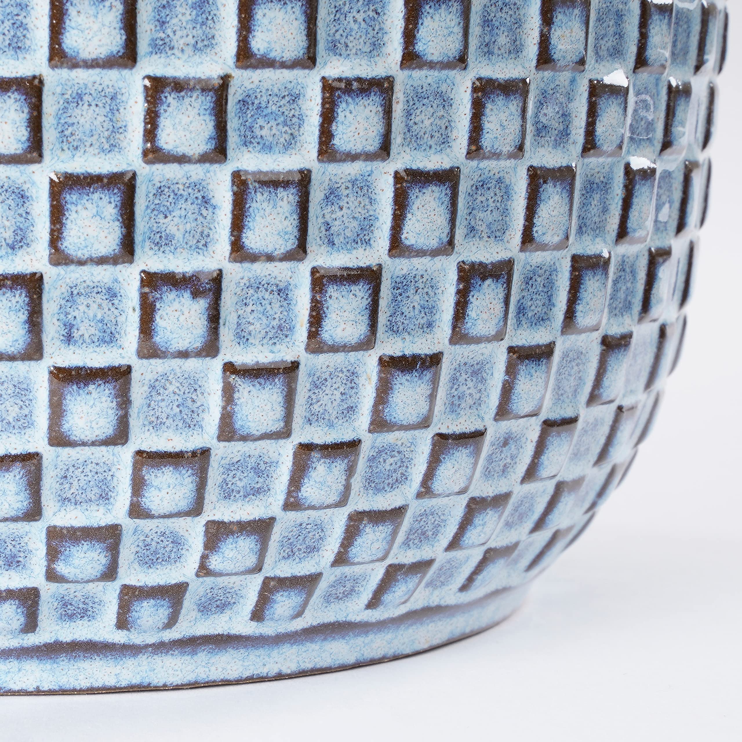 mica-decorations-daan-pot-de-fleurs-c-ramique-bleu-21-5-cm image 3