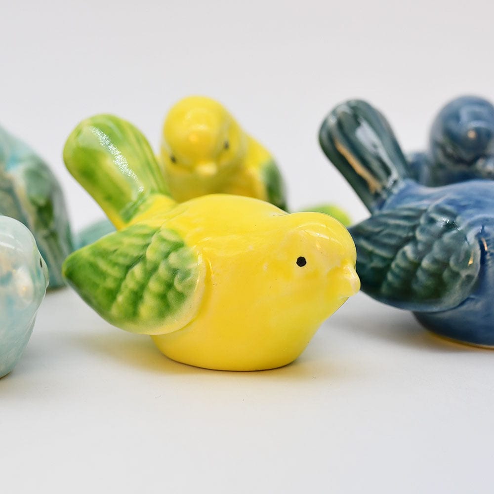 luisa-paix-o-oiseaux-paire-c-ramique-jaune-porte-bonheur image 4