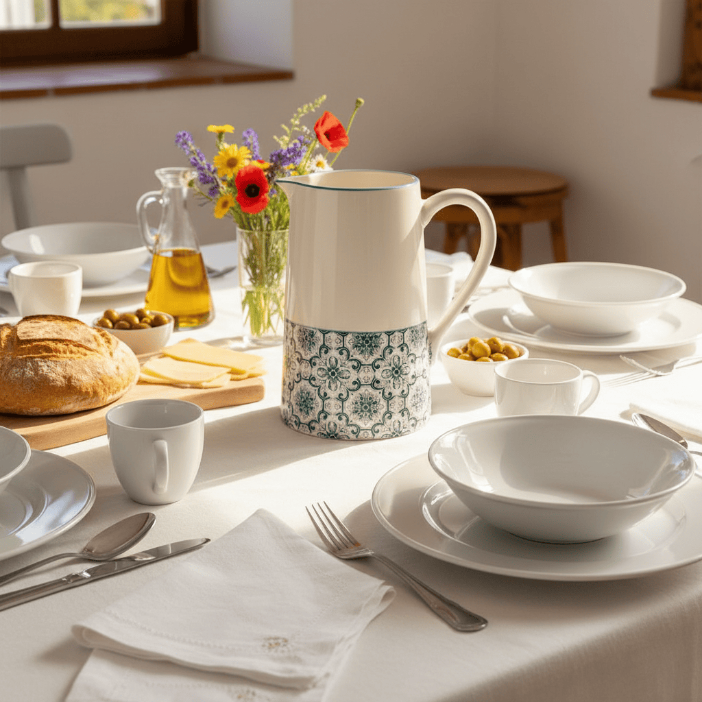 luisa-paix-o-padr-o-carafe-c-ramique-verte-1-litre image 2