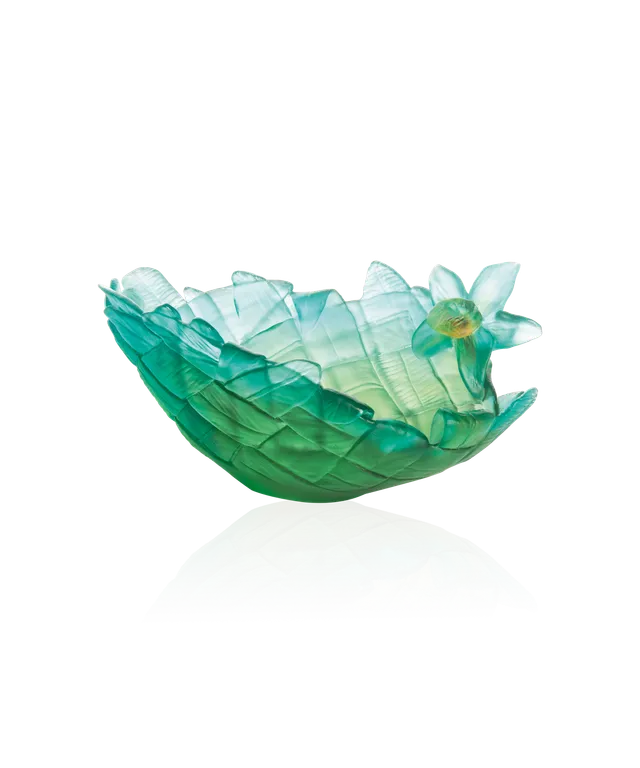daum-univers-v-g-tal-tressage-coupe-moyen-mod-le-jaune-vert image 1