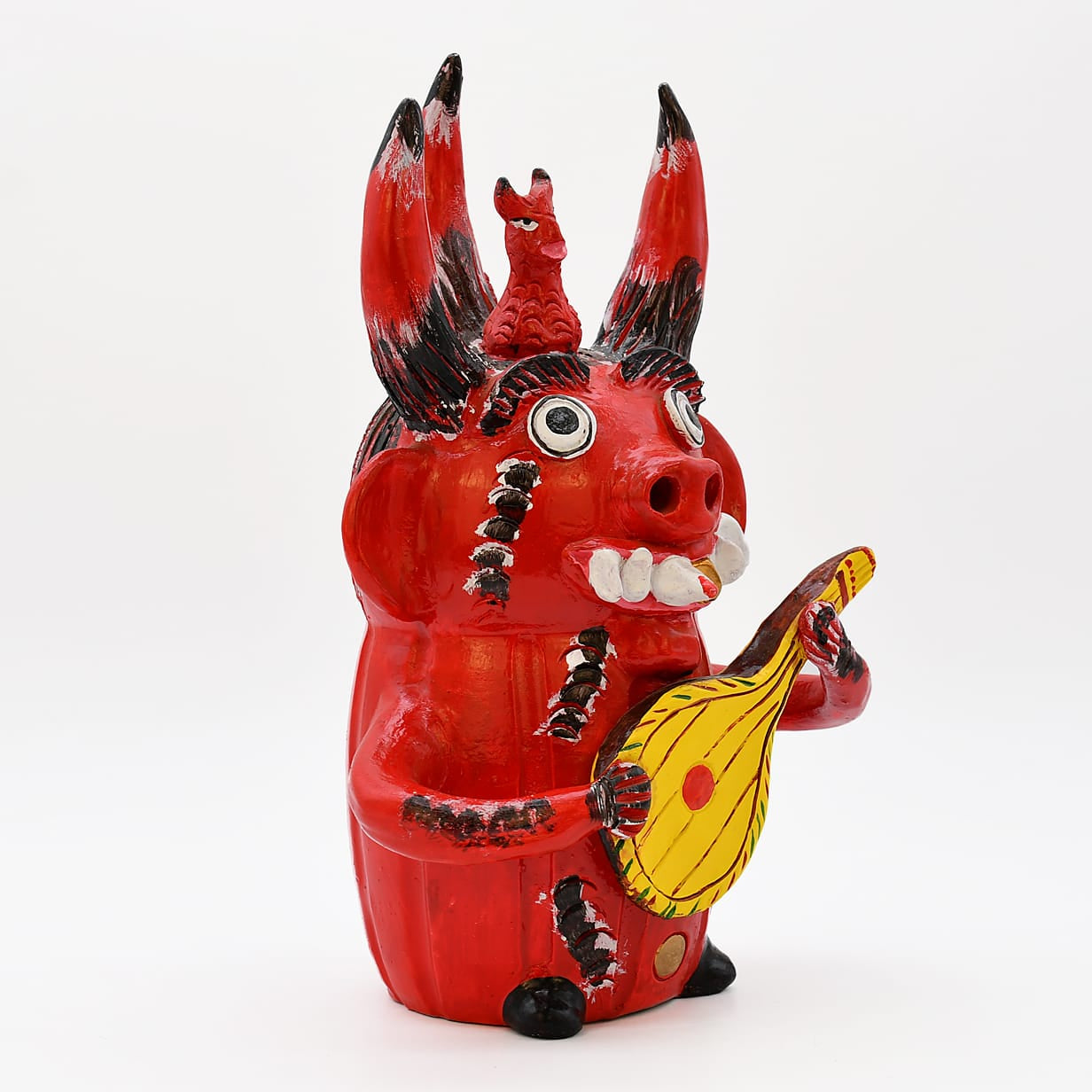 luisa-paix-o-diabo-com-guitarra-30cm-statuette-dent-dor-e image 4