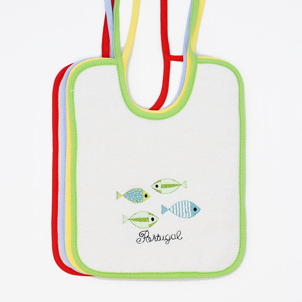 luisa-paix-o-sardinhas-bavoir-b-b-rouge-26x21-coton image 4