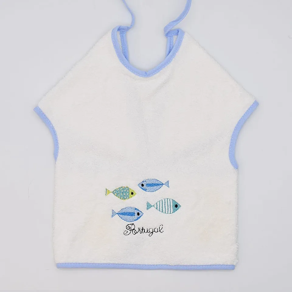 luisa-paix-o-linge-de-maison-bavoir-tablier-sardinhas-bleu-coton image 1