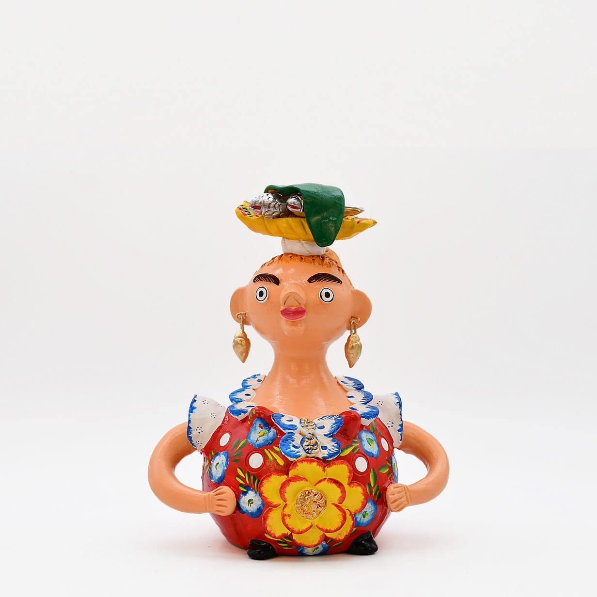 luisa-paix-o-boneca-barriguda-statuette-25-cm-pi-ce-unique image 1