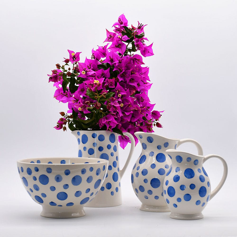 luisa-paix-o-saladier-pois-c-ramique-bleu-20cm-artisanal image 5