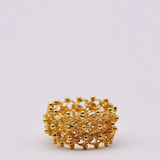 luisa-paix-o-portuguesa-bague-argent-dor-filigrane image 1
