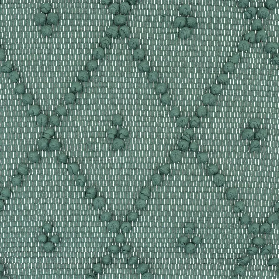 luisa-paix-o-linge-tapis-salle-de-bain-100x50-vert-bouteille image 1