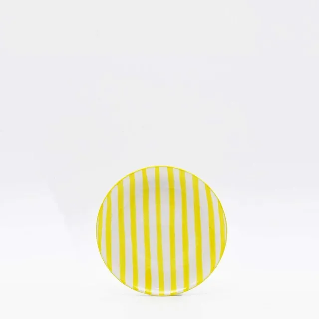 luisa-paix-o-costa-nova-mar-assiette-ray-e-15-cm-jaune image 1