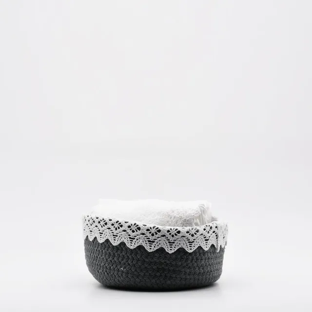 luisa-paix-o-linge-portugal-panier-coton-gris-3-essuie-mains image 1